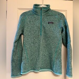Patagonia Turquoise Fleece Pullover